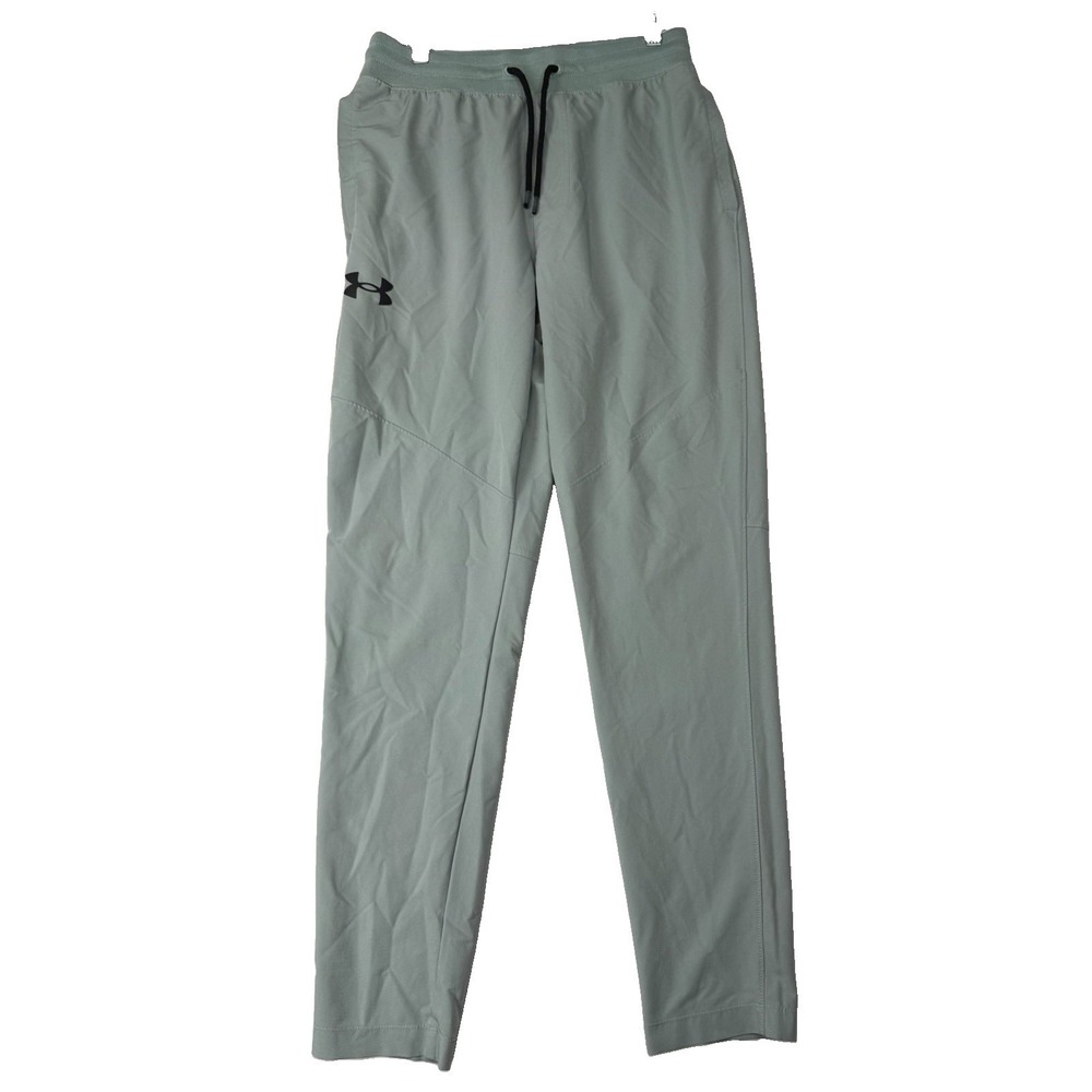 Under Armour Sage Colored Jogger Pants Mens Fitted Joggers Polyester Size Medium